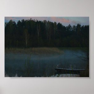 Paysage naturel Paysage rural Paysage Lac Poster d