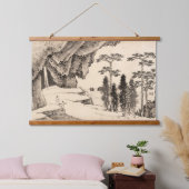 Paysage oriental suspendu tapisserie (Chambre à coucher)