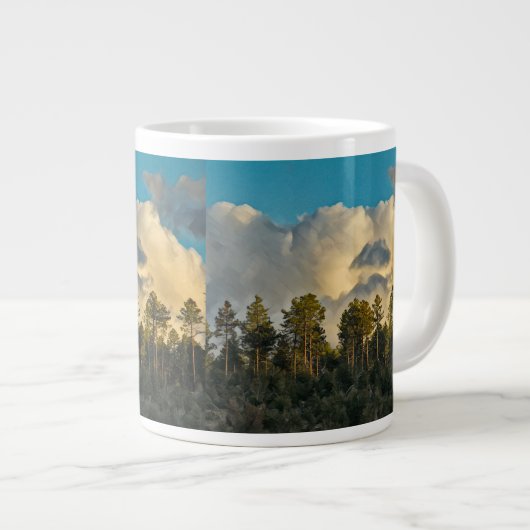 PAYSAGE OUEST Jumbo Mug (Devant droit)