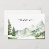 Paysage paisible Sympathie Merci (Devant / Derrière)