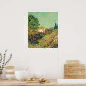 Paysage - pas Vincent van Gogh Poster d'art (Cuisine)