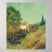 Paysage - pas Vincent van Gogh Poster d'art (Devant)