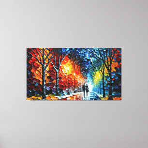 Paysage Peinture toile Ville Parc Posters Prin