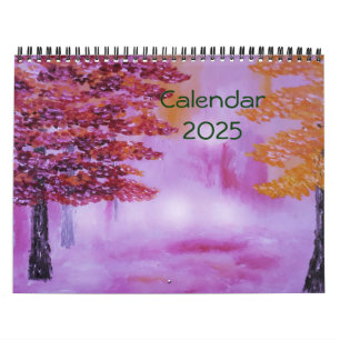 Paysage Peintures & Photographie 2025 Calendrier