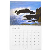 Paysage Peintures & Photographie 2025 Calendrier (Jan 2026)