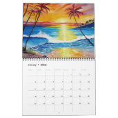 Paysage Peintures & Photographie 2025 Calendrier (Jan 2026)