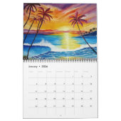 Paysage Peintures & Photographie 2025 Calendrier (Jan 2026)