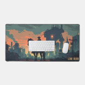 Paysage post-apocalyptique de Cavalier Solitaire (Clavier et souris)