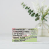 Paysage professionnel Cartes de visite modifiables (Debout devant)