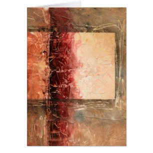 Paysage rouge Abstrait