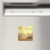 Paysage rural d'architecture de Biélorussie Magnet (In Situ (Lave-vaisselle))