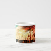 Paysage rural Espresso Mug (Devant)