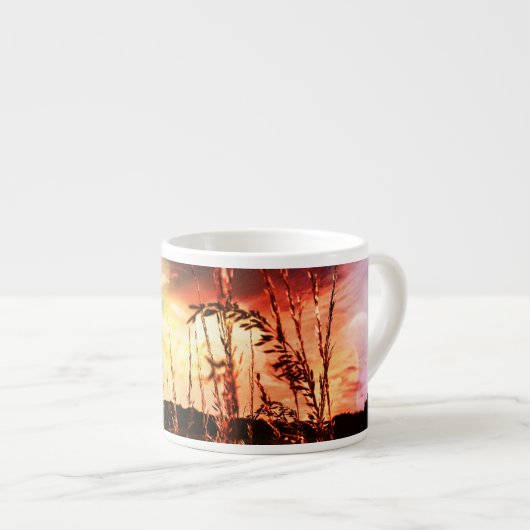 Paysage rural Espresso Mug (Devant droit)