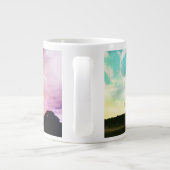 Paysage rural Jumbo Mug (Dos)