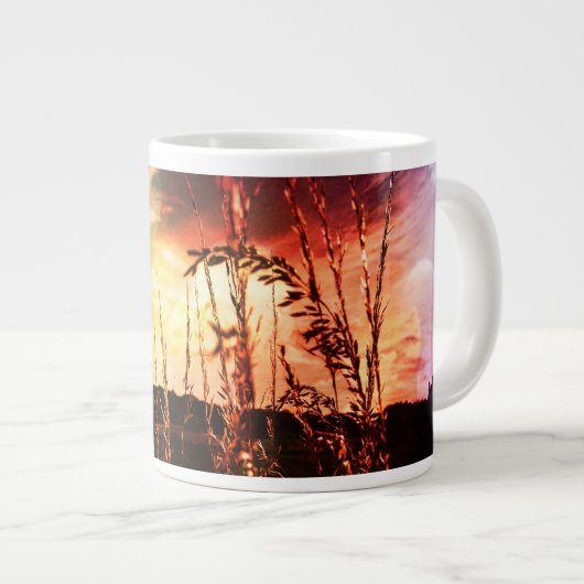 Paysage rural Jumbo Mug (Devant droit)