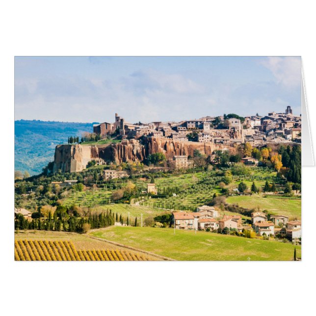 Paysage sur Orvieto (Devant horizontal)