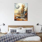 Paysage surréaliste Toile Art (Insitu(Chambre))