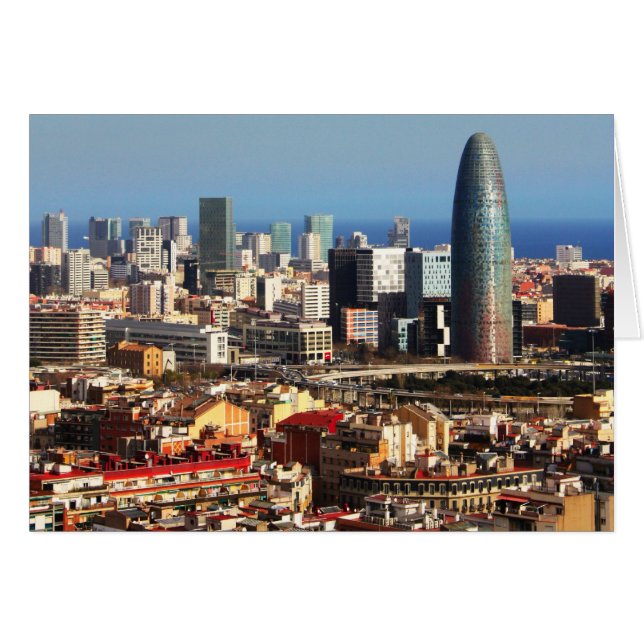 Paysage urbain de Barcelone (Devant horizontal)