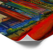 Paysage urbain de Detroit IV - Impression de toile (Coin)