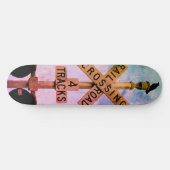 Paysage urbain rustique en attente de skateboard 2 (Horz)