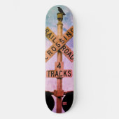 Paysage urbain rustique en attente de skateboard 2 (Recto)