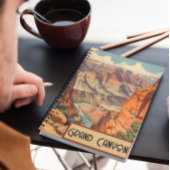 Paysage vintage du Grand Canyon dans le Sud-Ouest