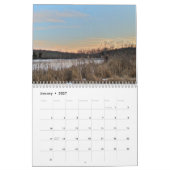 Paysages Calendrier PA de la vallée supérieure de (Jan 2027)
