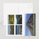 Paysages de Chypre carte postale (Devant / Derrière)