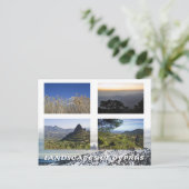 Paysages de Chypre carte postale (Debout devant)