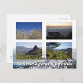 Paysages de Chypre carte postale (Devant / Derrière)