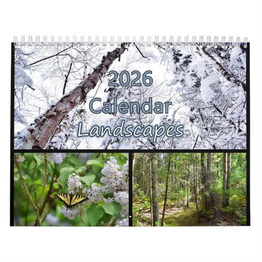 Paysages du Québec Canada Calendrier saisonnier (Protection)