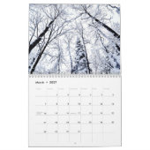Paysages du Québec Canada Calendrier saisonnier (Mar 2027)