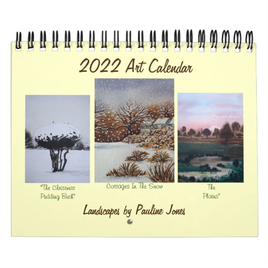 paysages et peintures saisonnières calendrier 2022 (Protection)