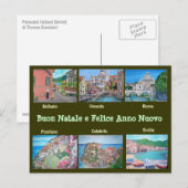 Paysages italiens - Cartes postales (Devant / Derrière)