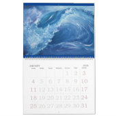 Paysages marins et vagues Calendrier artistique (Jan 2026)