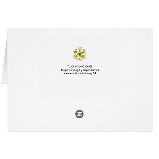 PAYSAGES TOSCANES (Dos Horizontal)