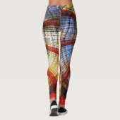 Paysages Urbains Leggings Funky (Dos)