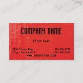 Payton Visitekaartje (Achterkant)