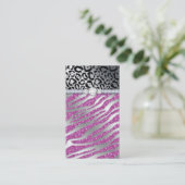 PB de zèbre de parties scintillantes de carte de (Debout devant)