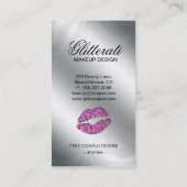 PB de zèbre de parties scintillantes de carte de (Dos)