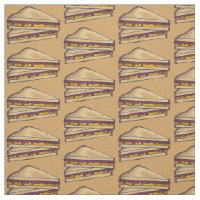 PB&J Beurre d'arachide et tissu sandwich de gelée 