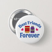 PB&J BFF RONDE BUTTON 5,7 CM (Voorkant /achterkant)
