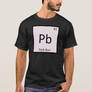 Pb - Periodieke Tabel voor de Chinese chemie van v T-shirt