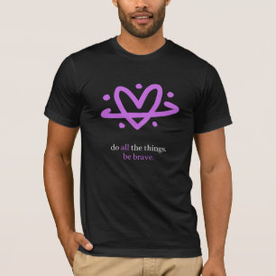 PBB: Doe Alle Dingen T-shirt (Zwart/Paars)