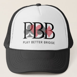 PBB Hat - Red Logo Trucker Pet