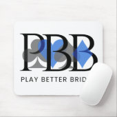 PBB Muismat - Blauw (Met muis)