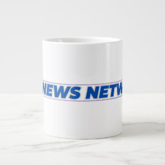 PBB News Network Jumbo Koffiekop Extra Grote Beker