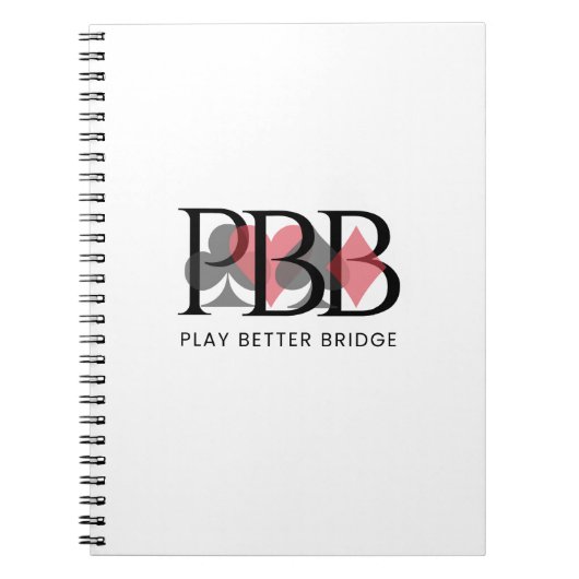 PBB Notebook - Red Notitieboek (Voorkant)