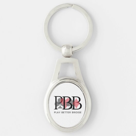 PBB Porte-clés - Rouge (Devant)