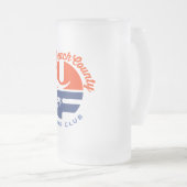 PBC Gator Club® Frosted Bier Mok (Voorkant rechts)